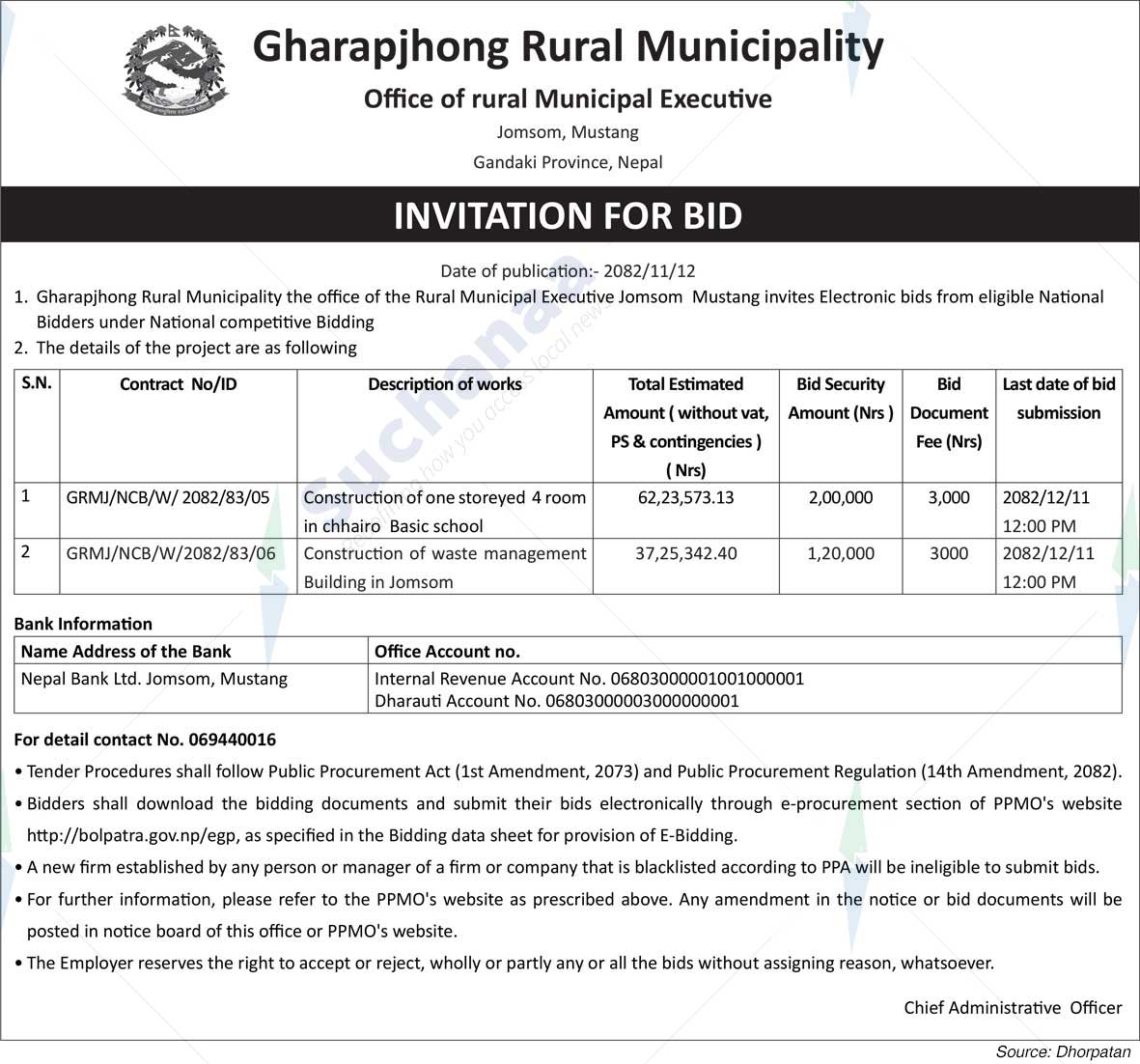 Gharpajhong Rural Municipality