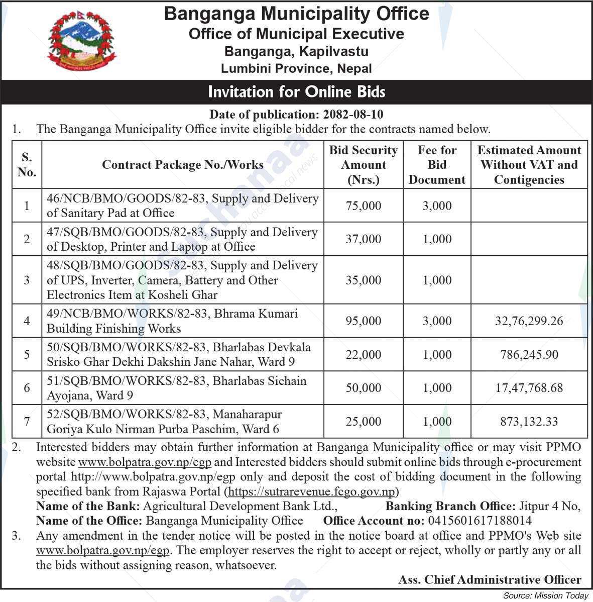 Banganga Municipality