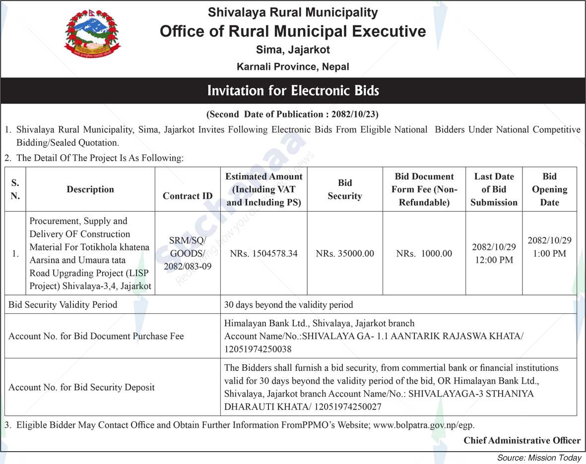 Shivalaya Rural Municipality