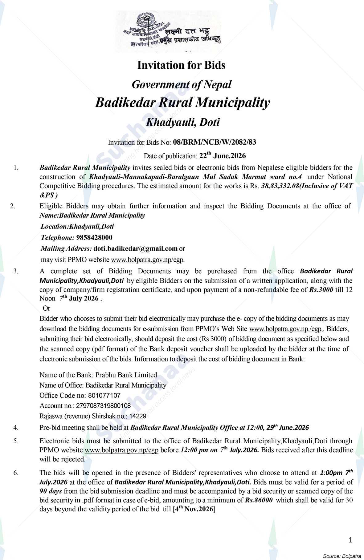 Badikedar Rural Municipality