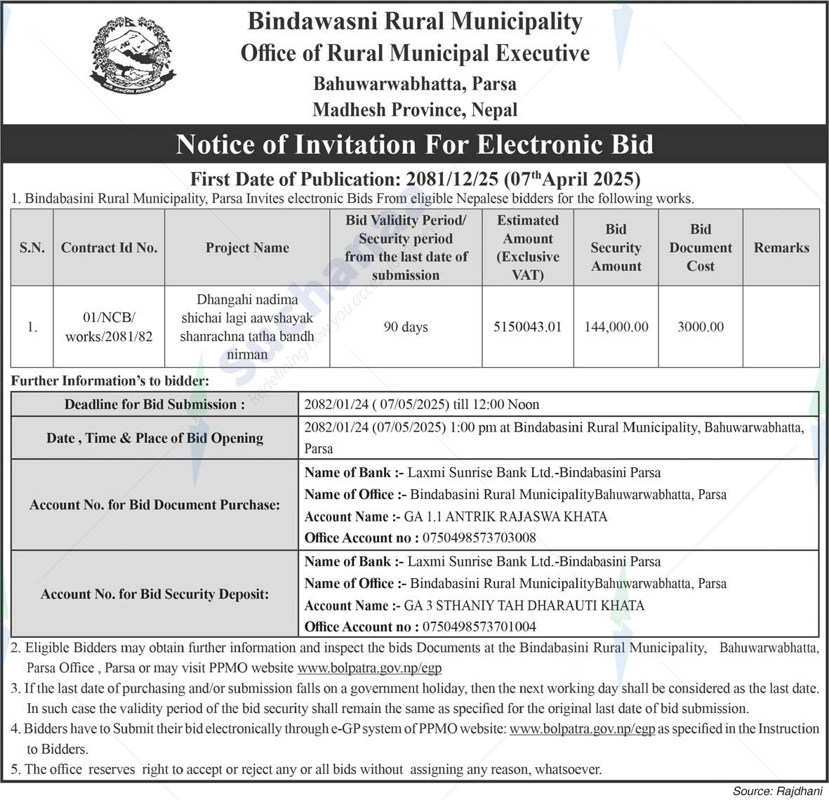 Bindabasini Rural Municipality