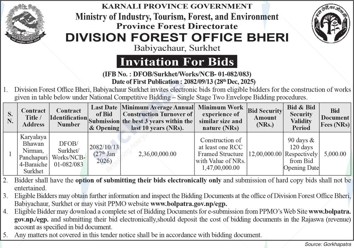 Division Forest Office, Bheri