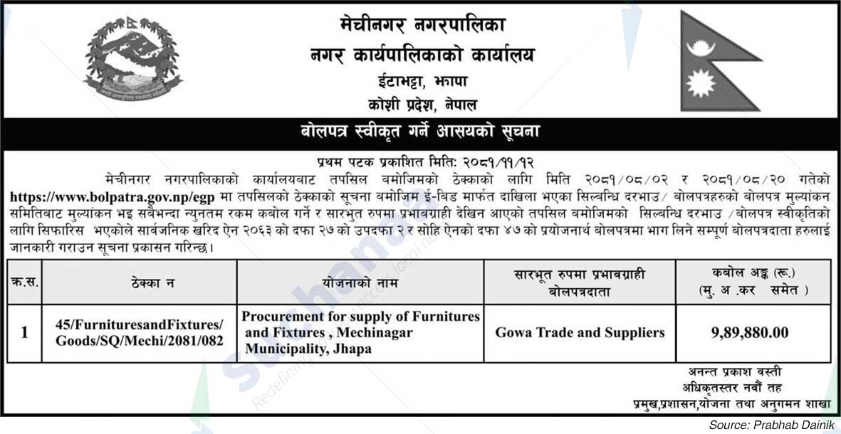 Mechinagar Municipality