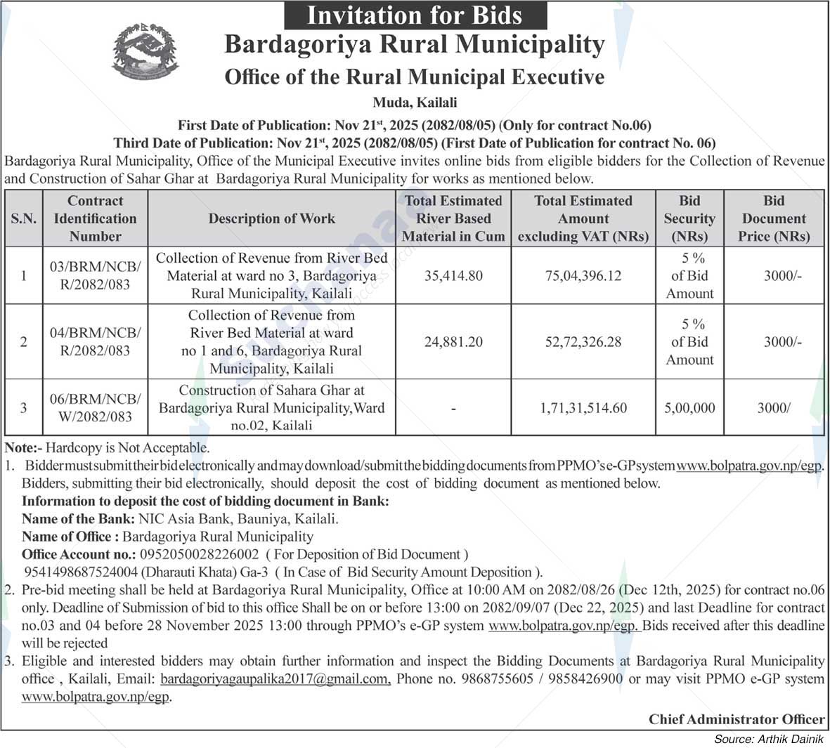Bardagoriya Rural Municipality