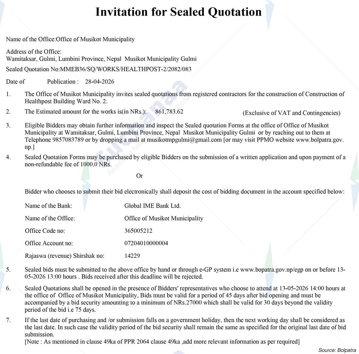 Musikot Municipality