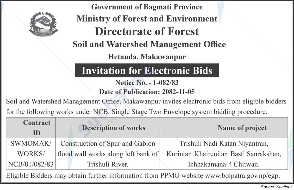 Soil and Watershed Management Office, Hetauda, Makawanpur