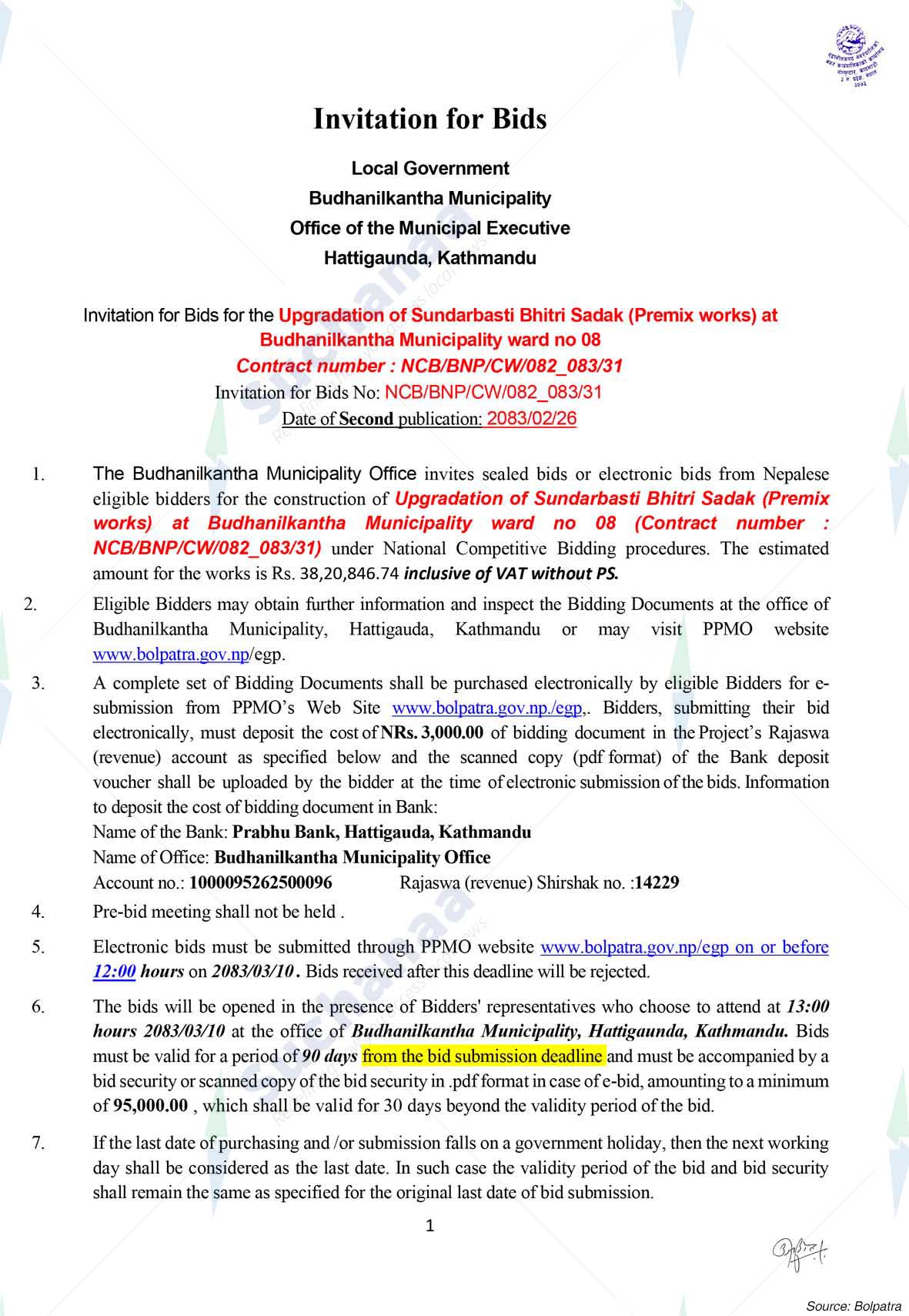 Budhanilkantha Municipality