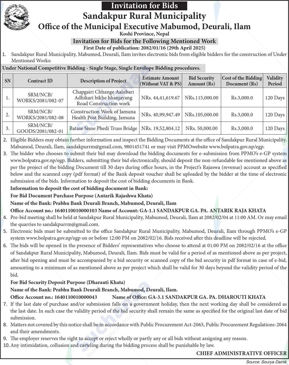 Sandakpur Rural Municipality