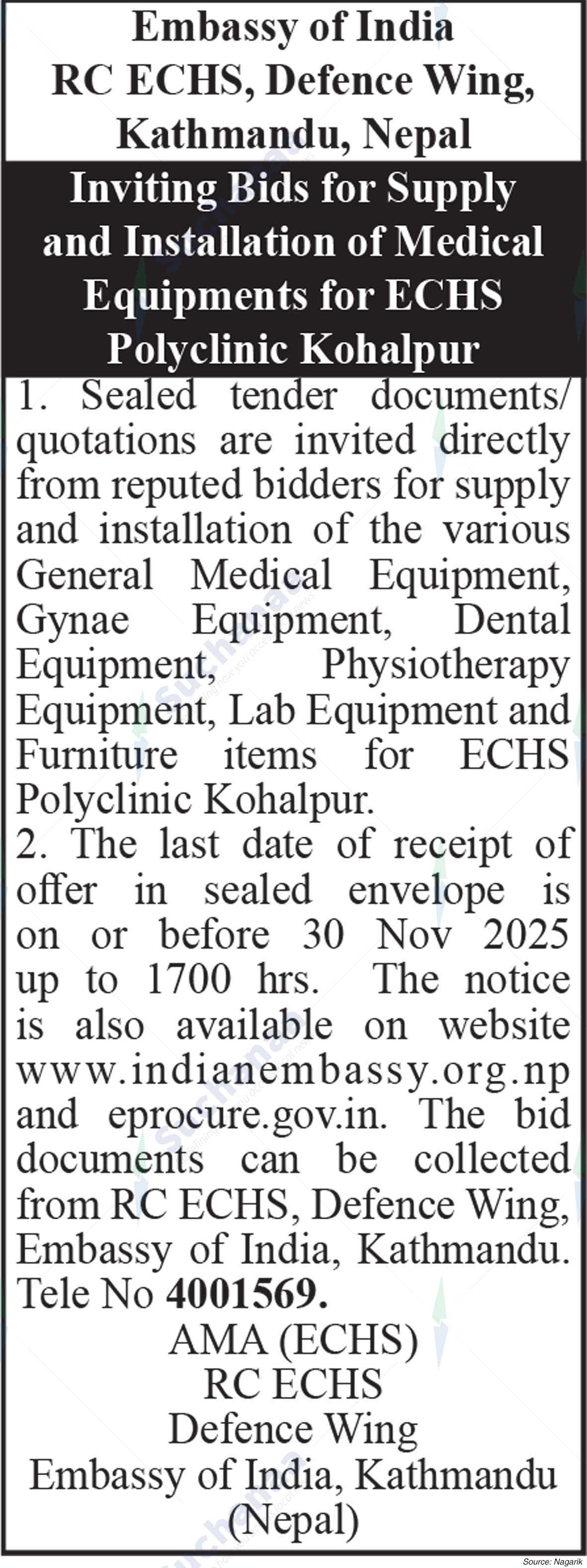 Embassy of India, Defence Wing, Welfare Branch