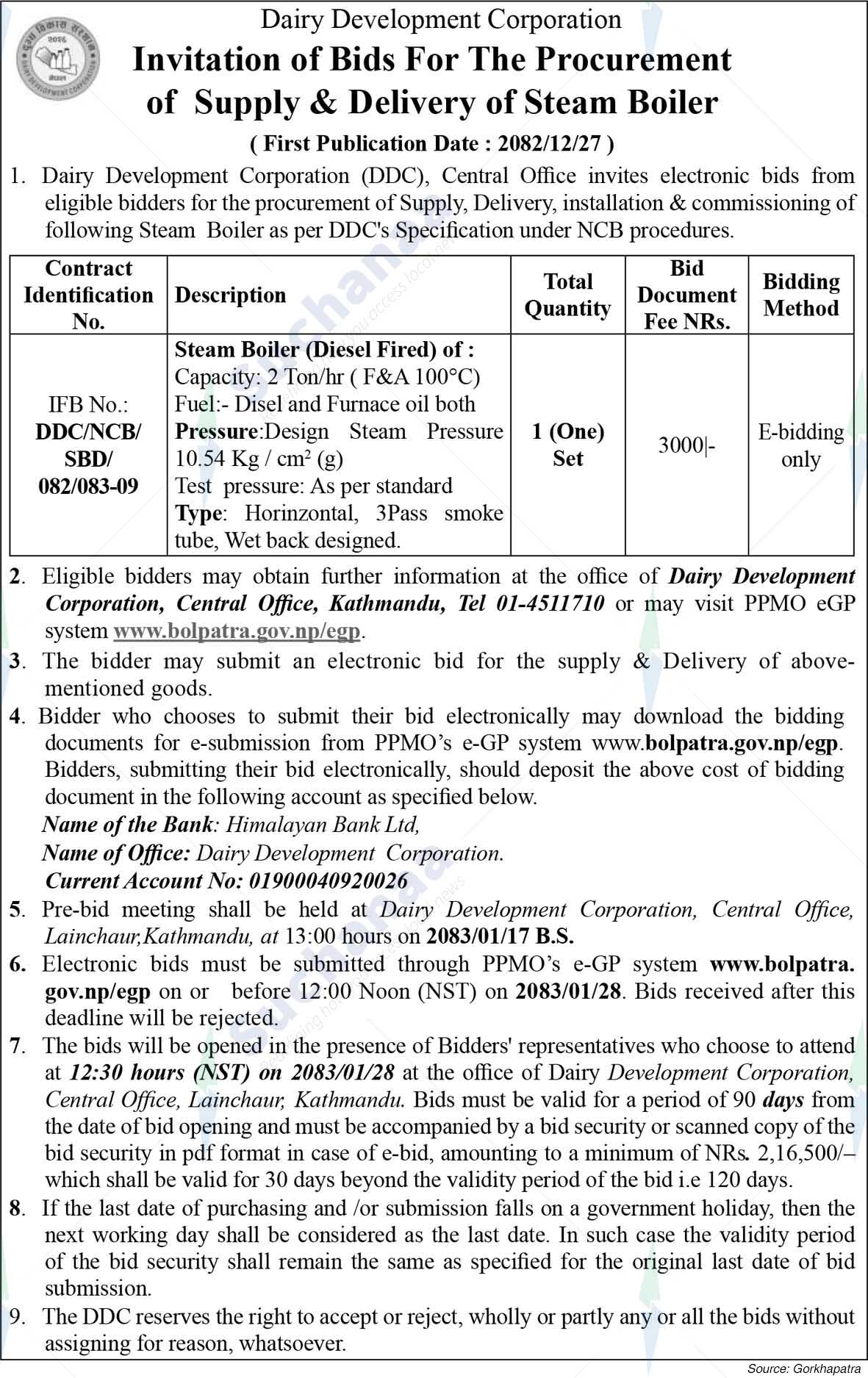 Dairy Development Corporation