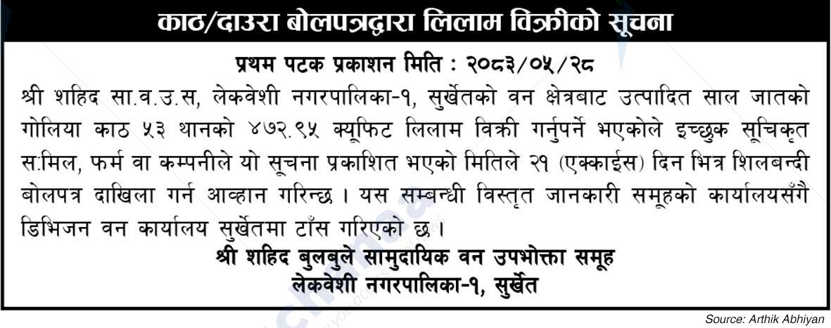 Shree Shahid Bulbule Saa.Wa.Wo.Sa.