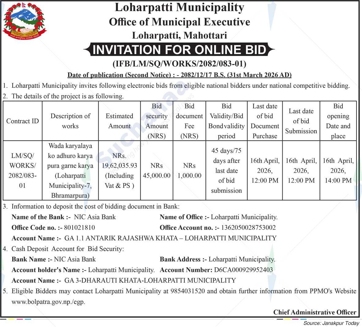 Loharpatti Municipality