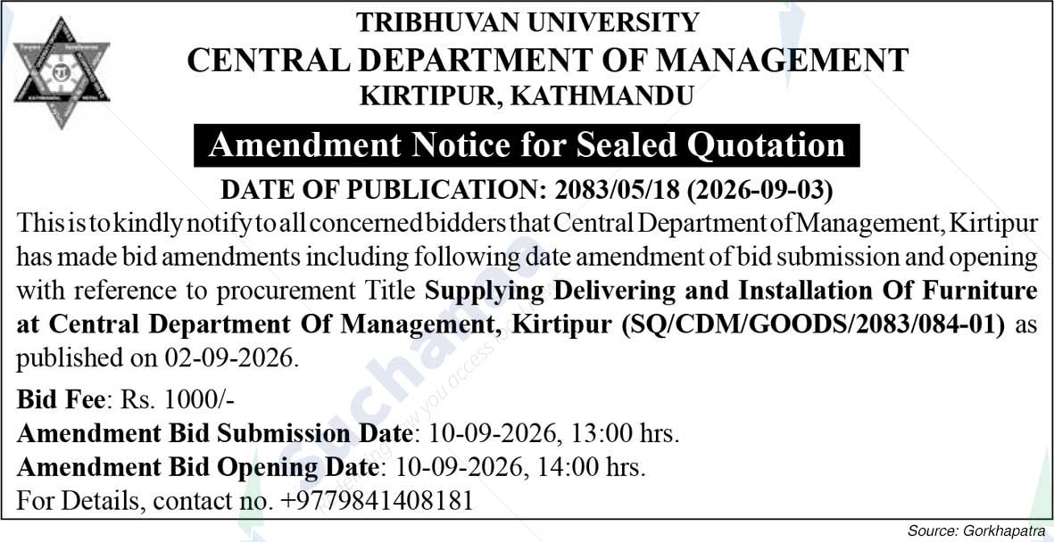 Central Department of Management