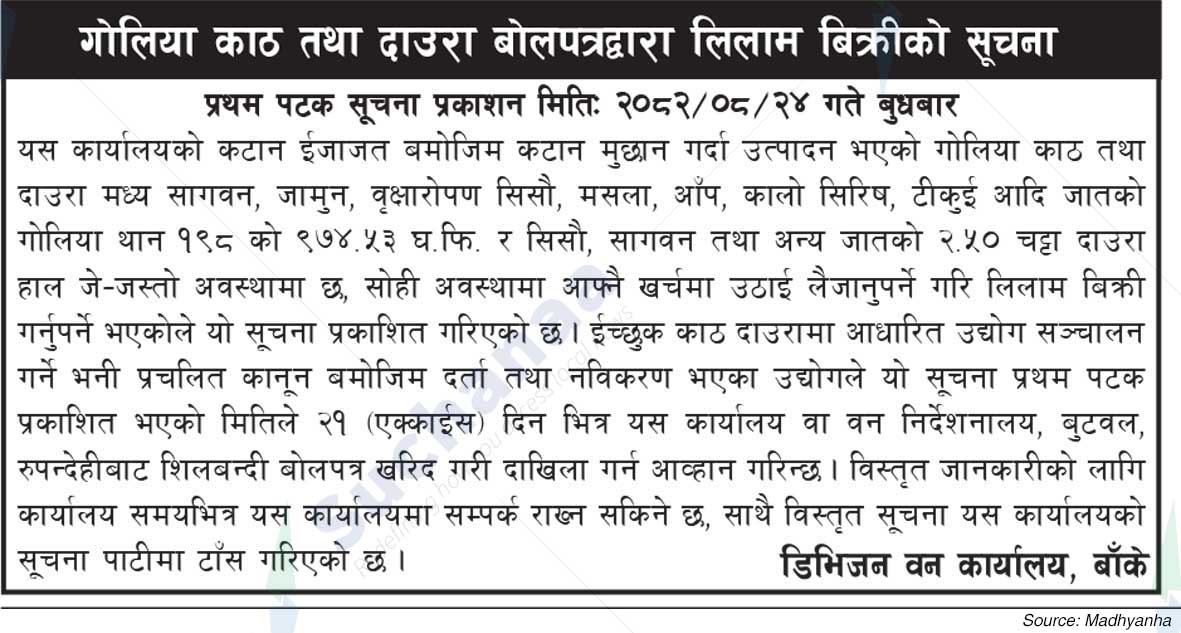 Division Forest Office, Banke