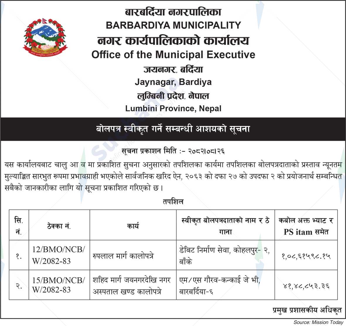 Barbardiya Municipality