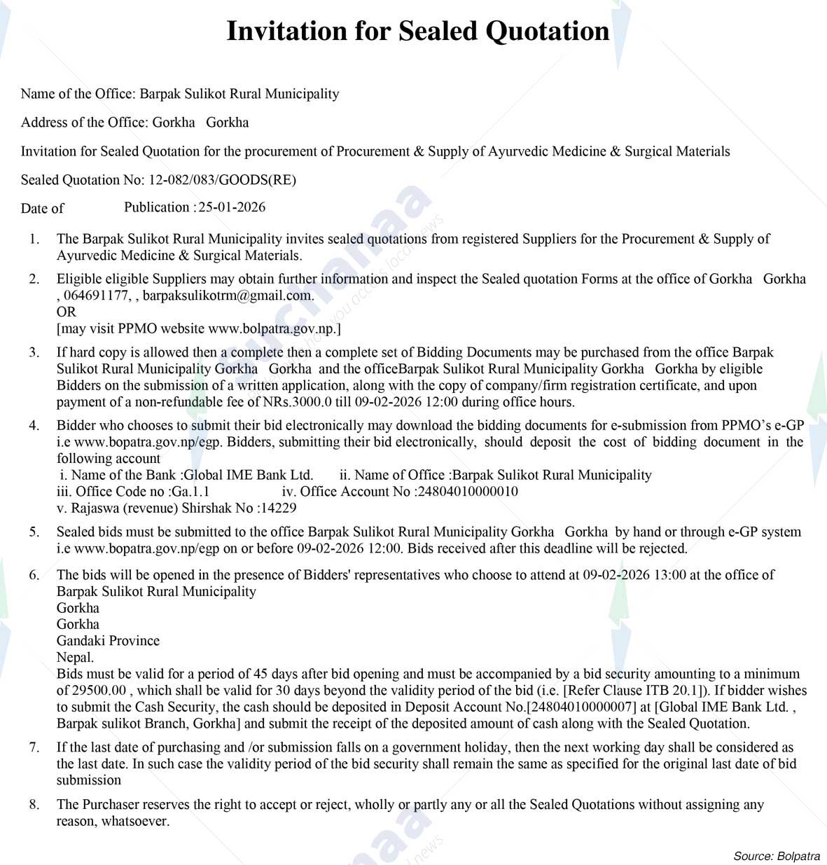 Barpak Sulikot Rural Municipality