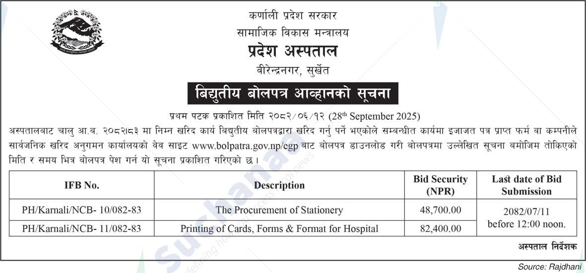 Province Hospital, Birendranagar, Surkhet