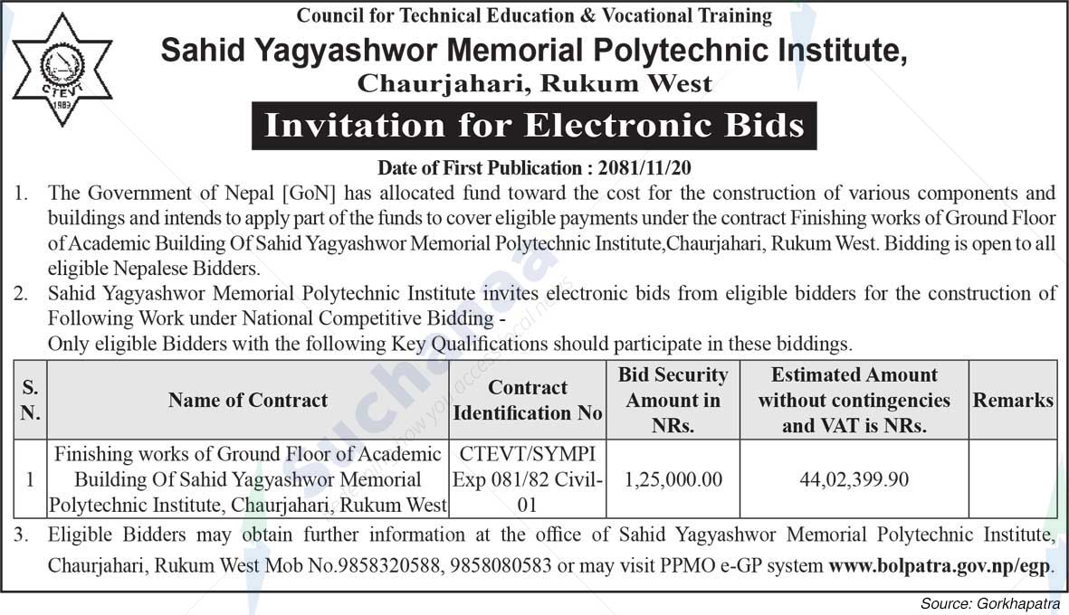 Sahid Yagyashwor Memorial Polytechnic Institute