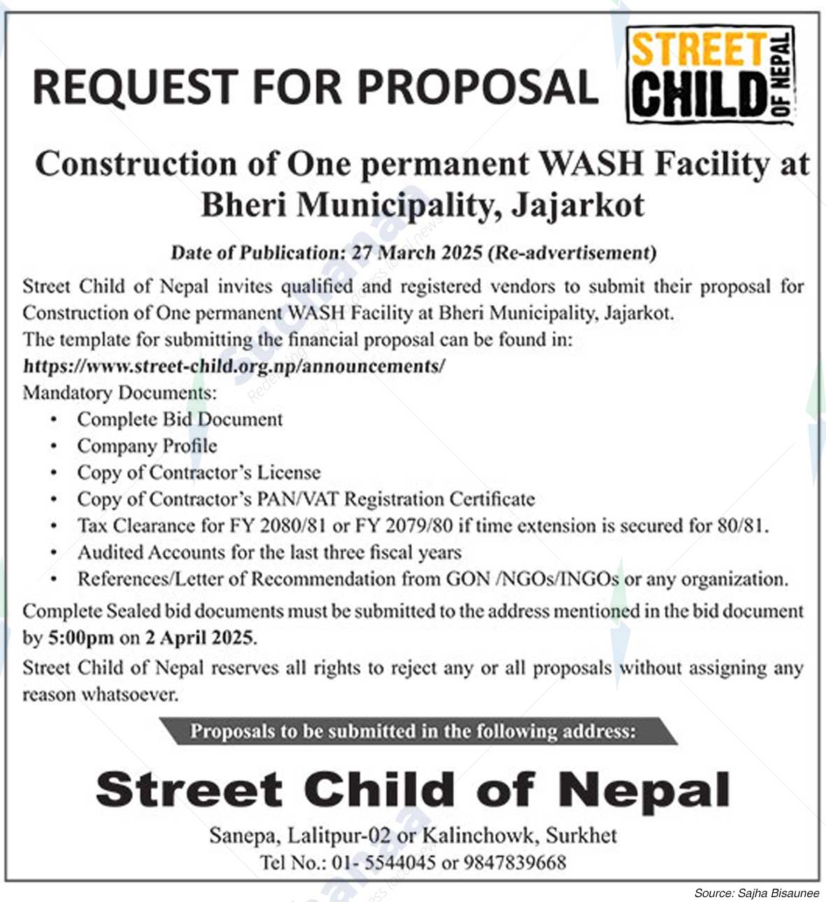 Street Child of Nepal