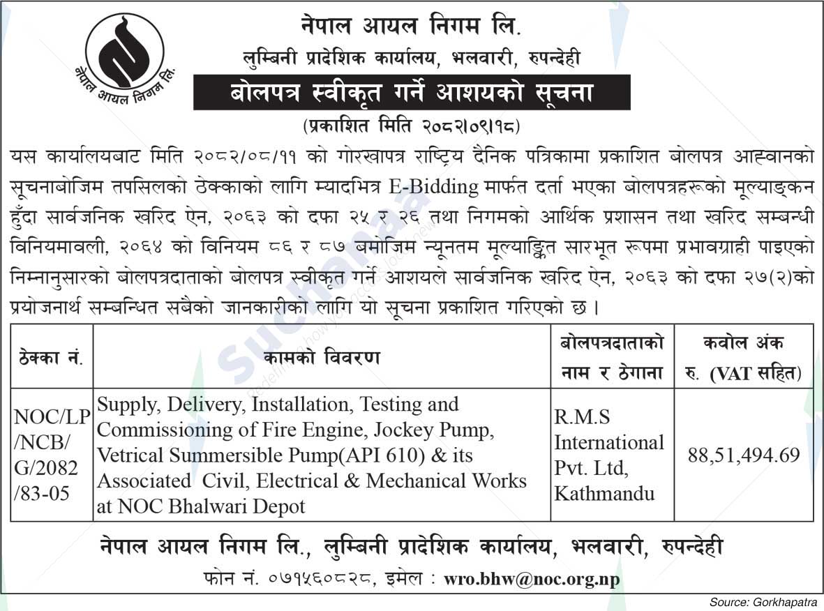Nepal Oil Corporation Limited