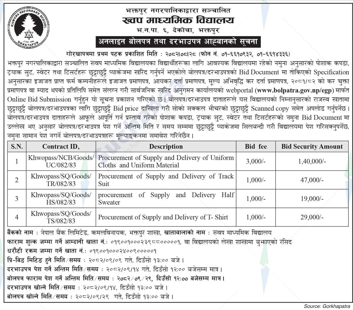 Khwopa Secondary School