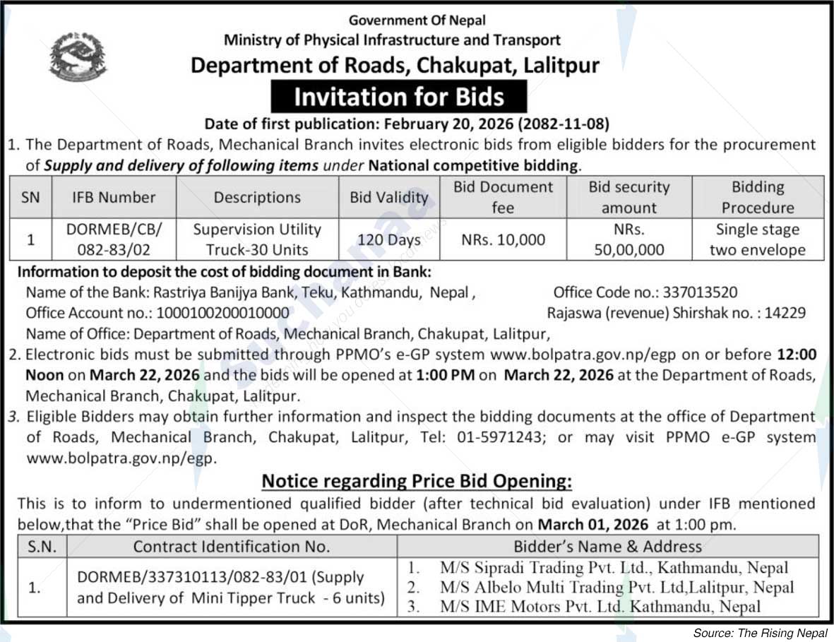 Department of Roads, Chakupat, Lalitpur