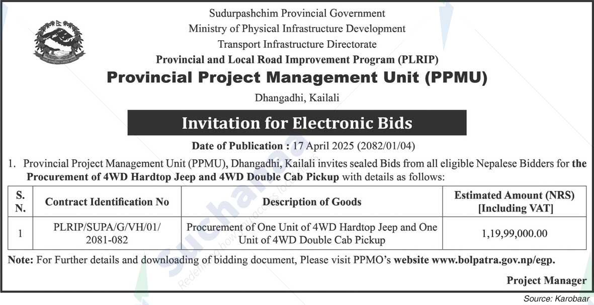 Provincial Project Management Unit (PPMU)