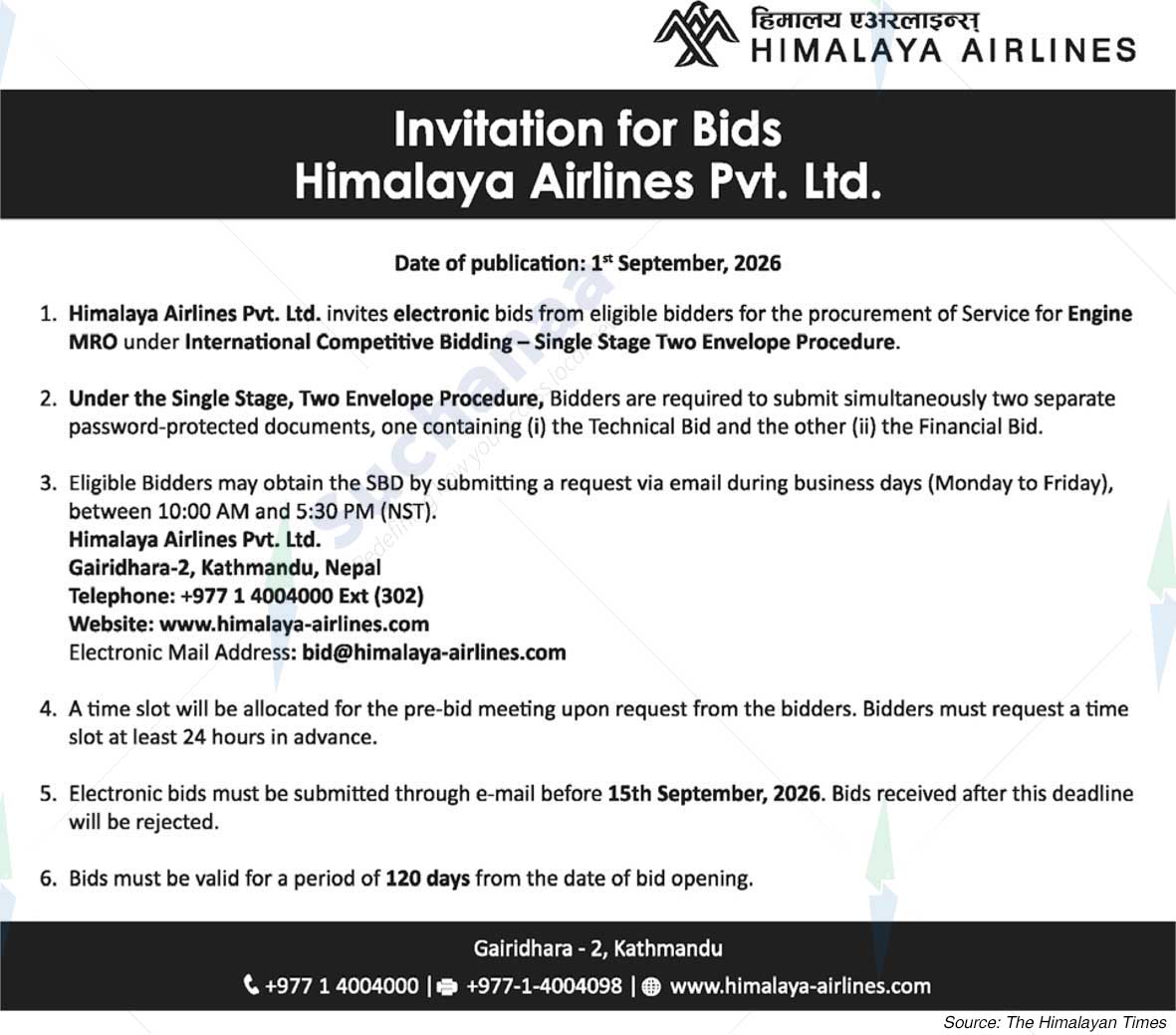 Himalaya Airlines