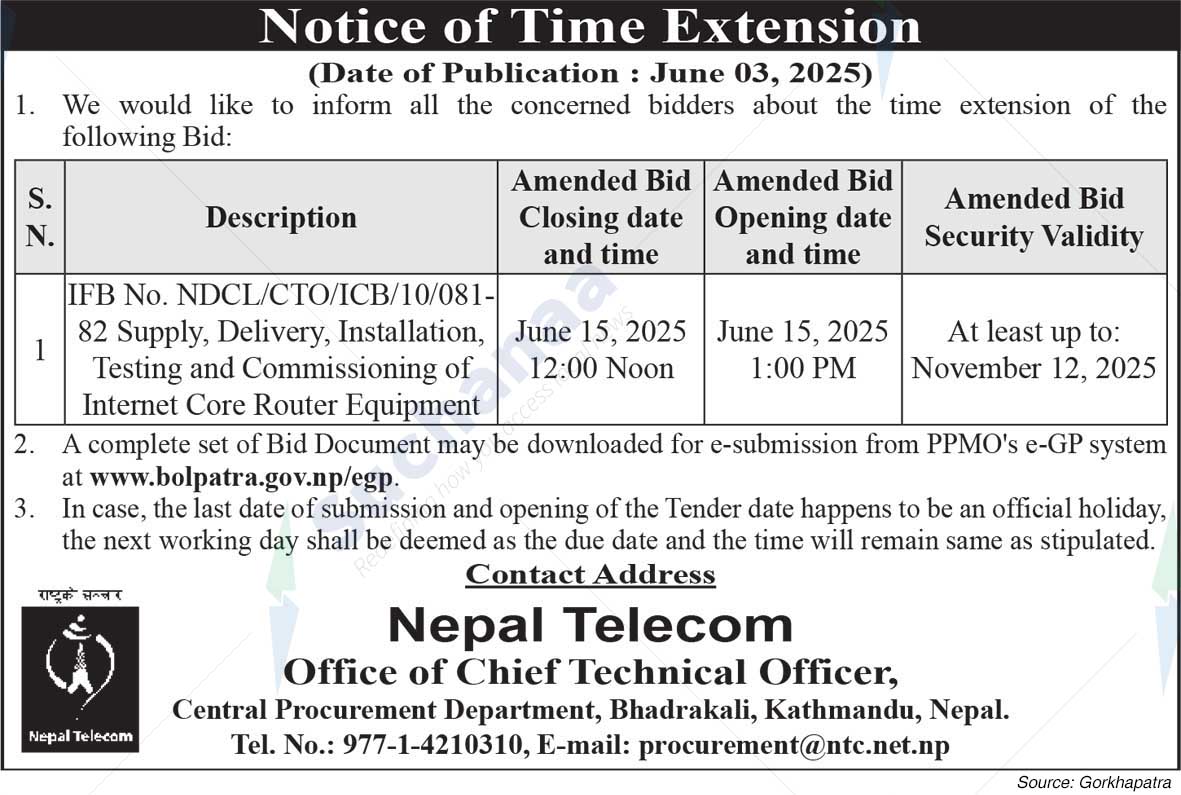 Nepal Doorsanchar Company Limited (NTC)