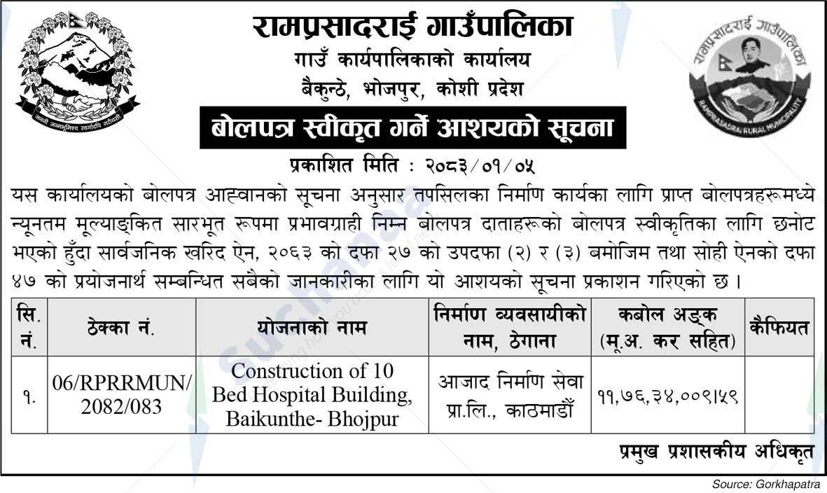 Ramprasad Rai Rural Municipality