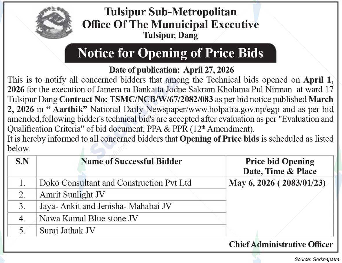 Tulsipur Sub-Metropolitan City
