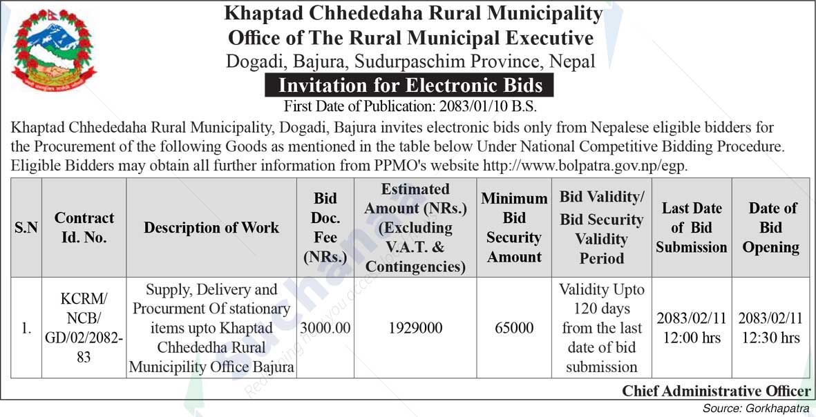 Khaptad Chededaha Rural Municipality