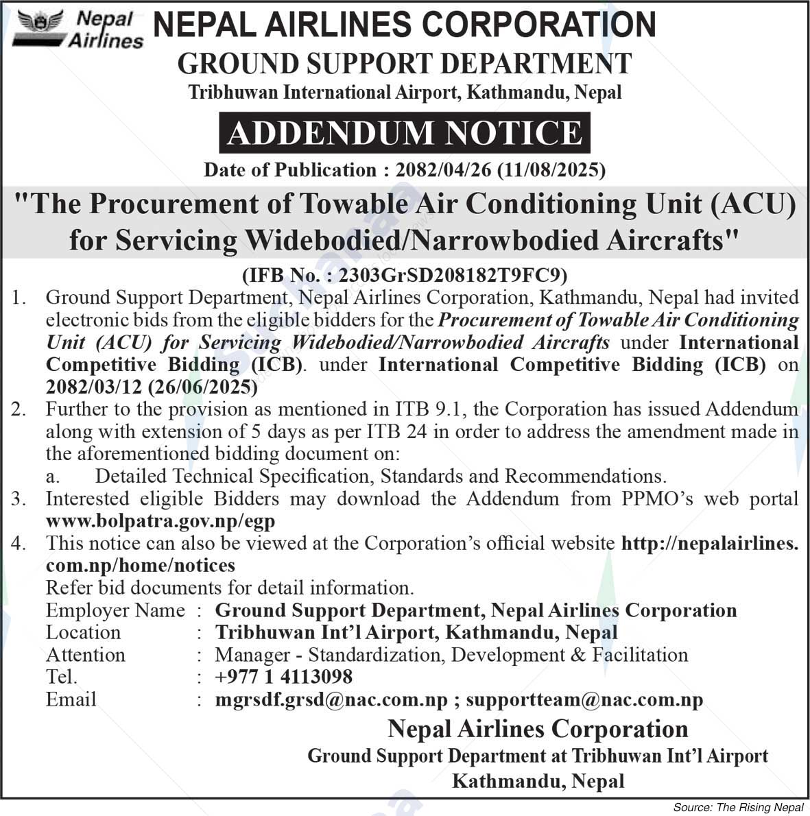 Nepal Airlines Corporation