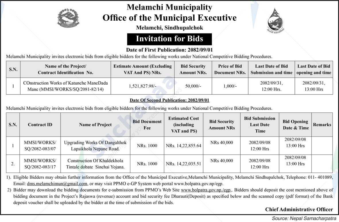 Melamchi Municipality