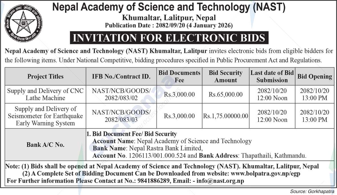 Nepal Academy of Science and Technology (NAST)