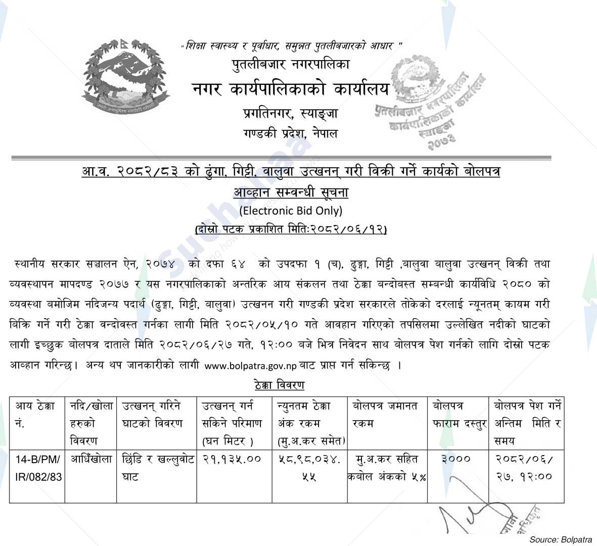 Putalibazar Municipality
