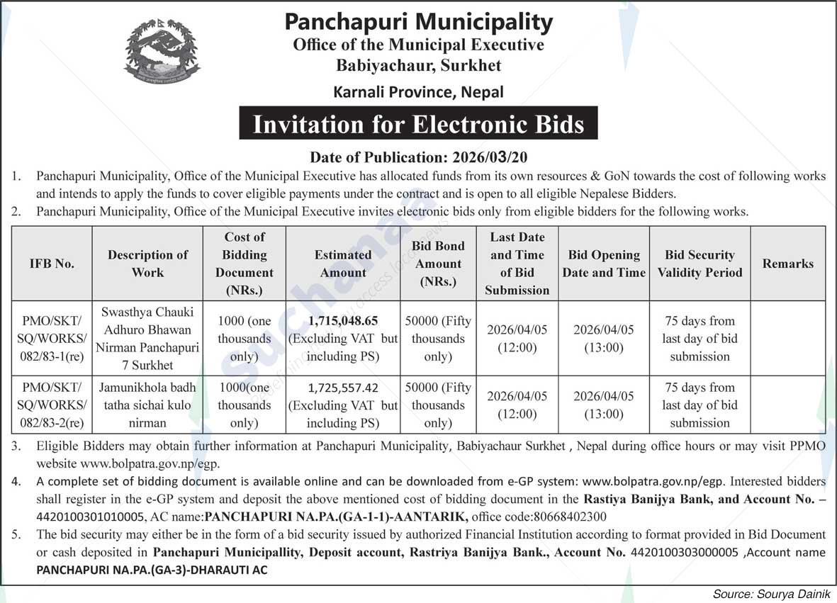 Panchapuri Municipality