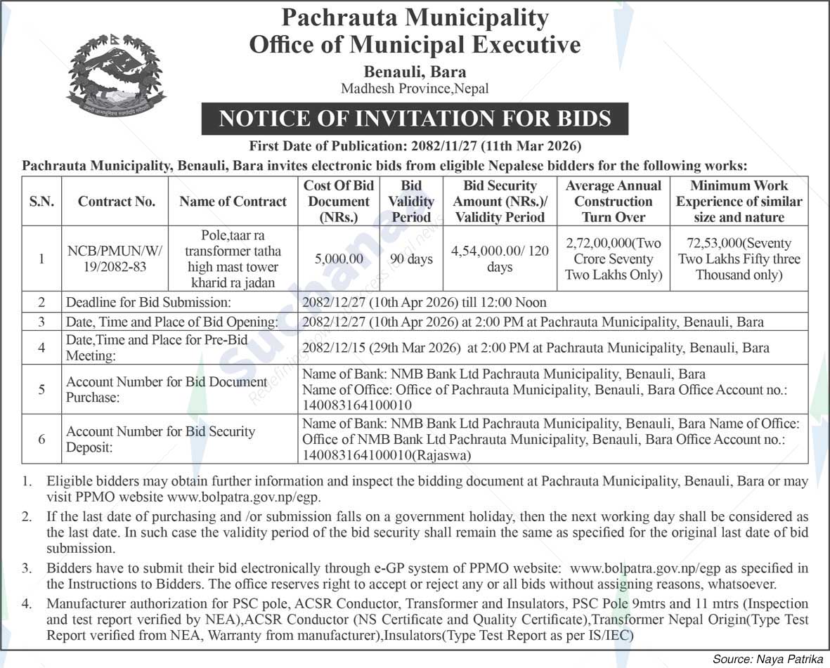 Pachrauta Municipality