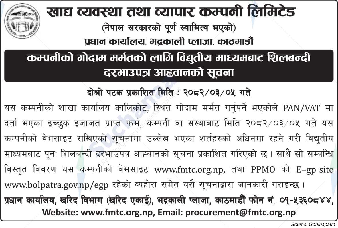 Food Management and Trading Company Limited