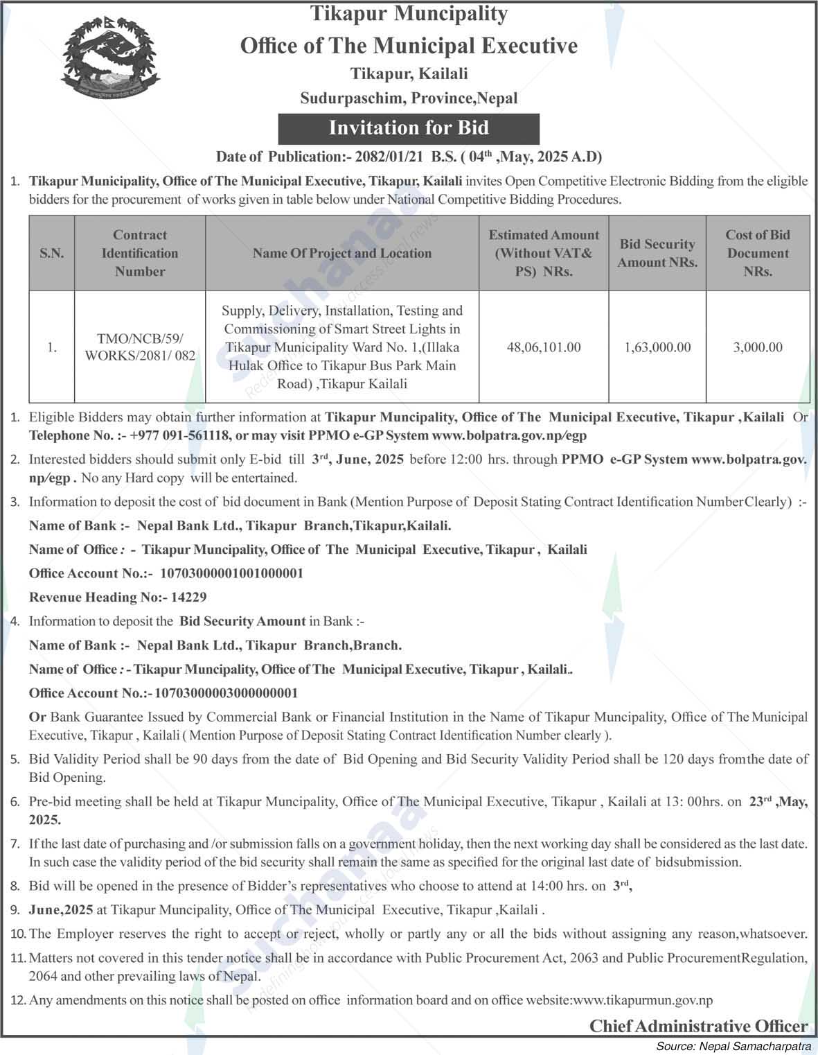 Tikapur Municipality