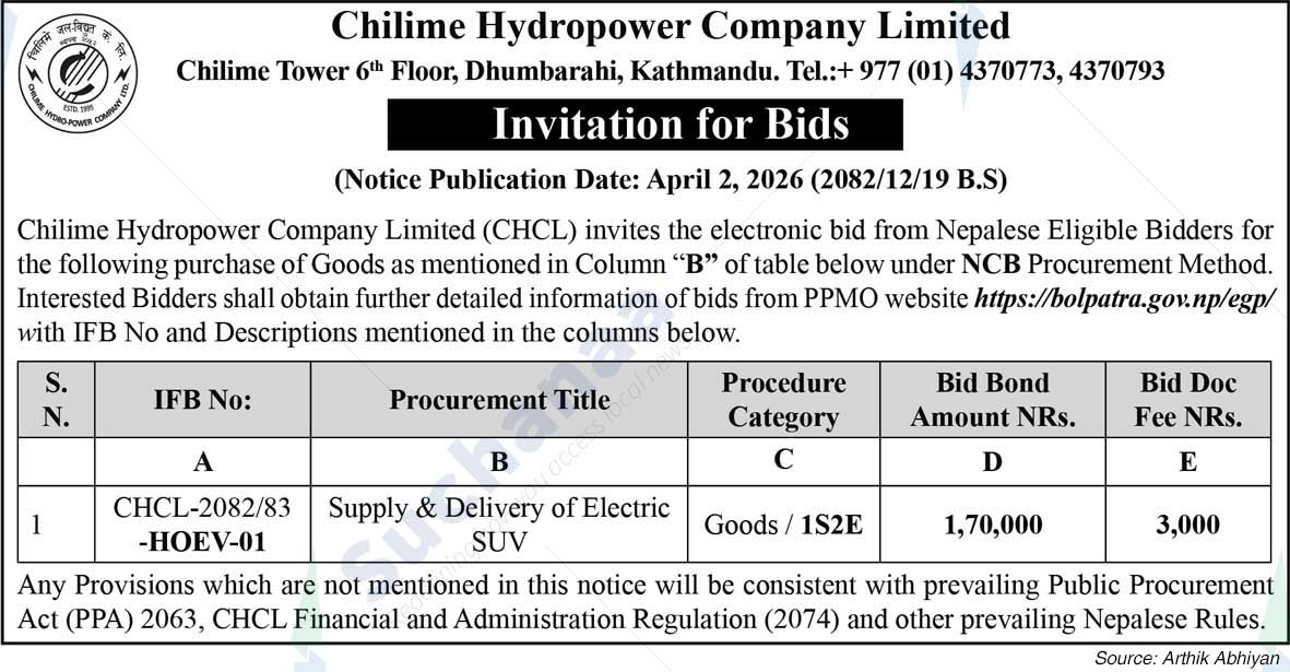 Chilime Hydropower Company Limited