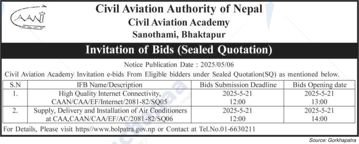 Civil Aviation Academy, Sanothimi