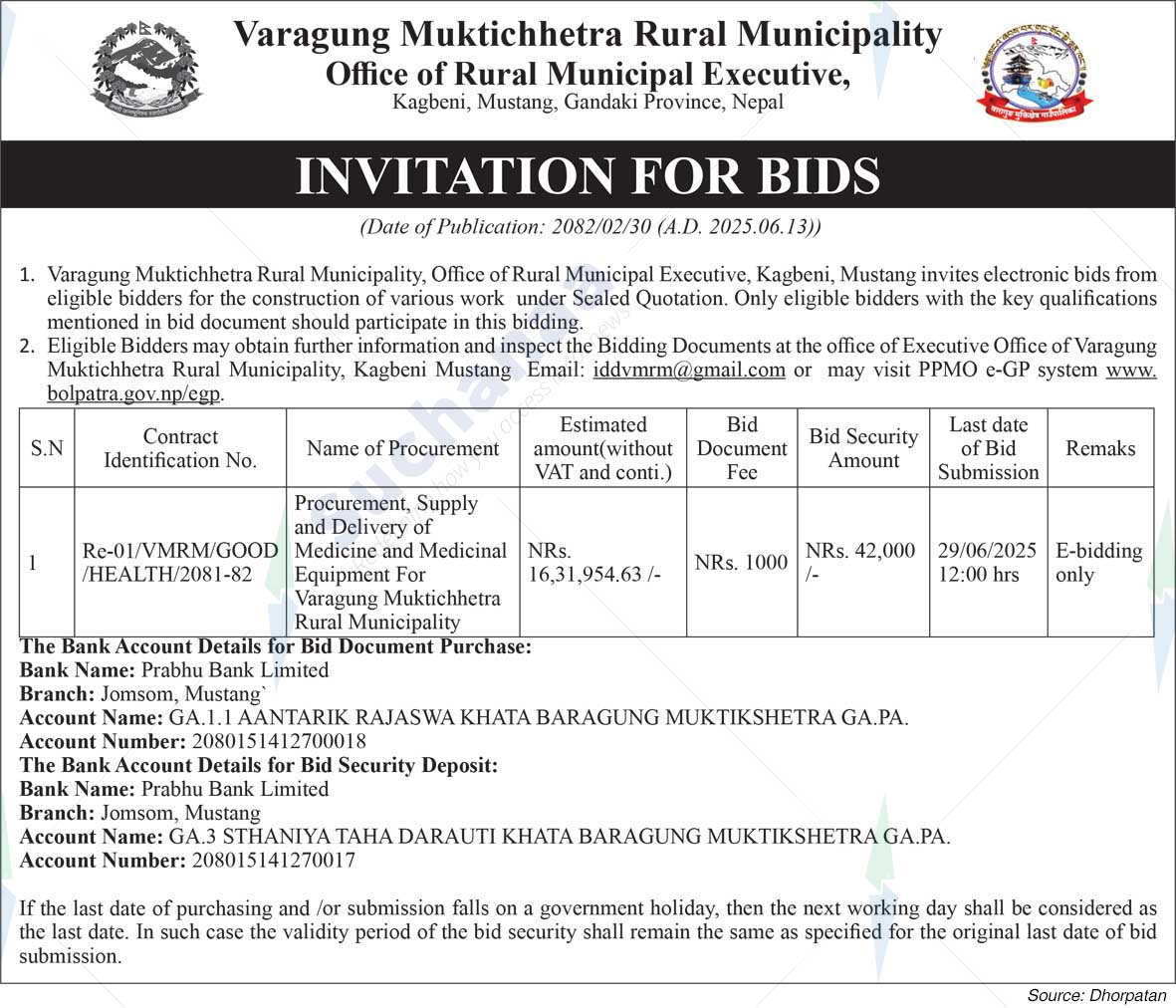 Varagung Muktichhetra Rural Municipality