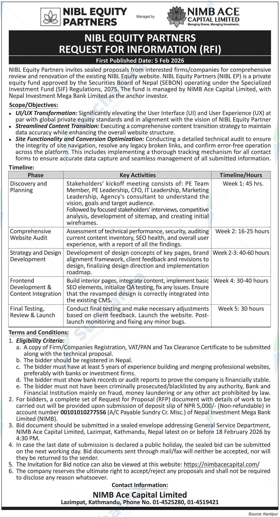 NIMB Ace Capital Limited