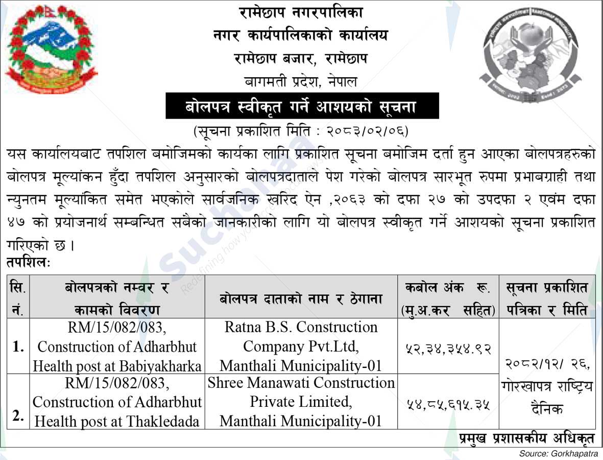 Ramechhap Municipality