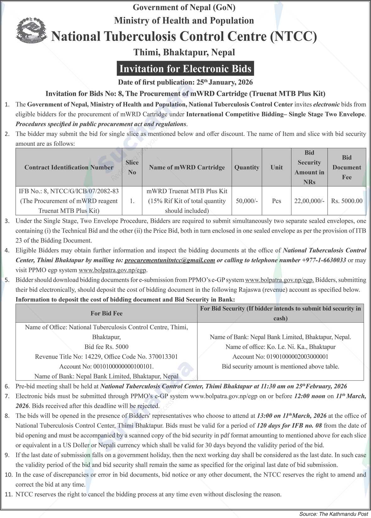 National Tuberculosis Control Center