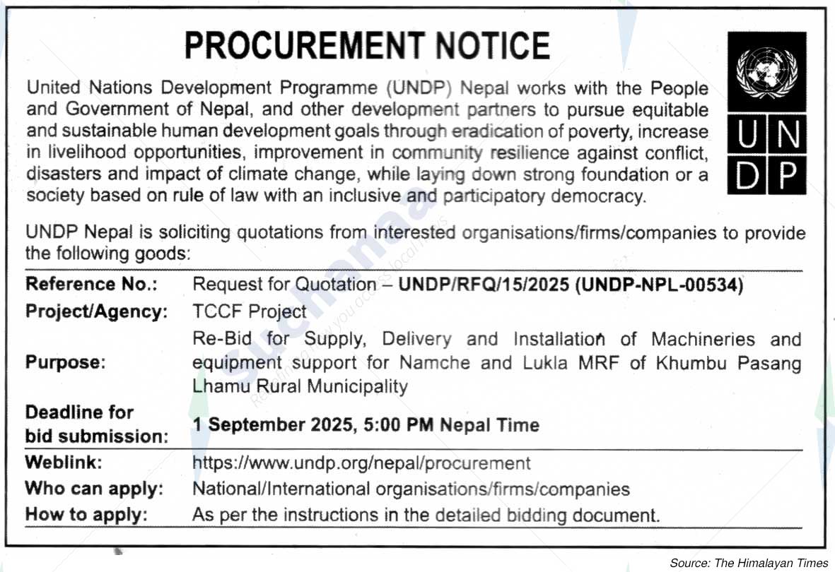 United Nations Development Programme (UNDP)