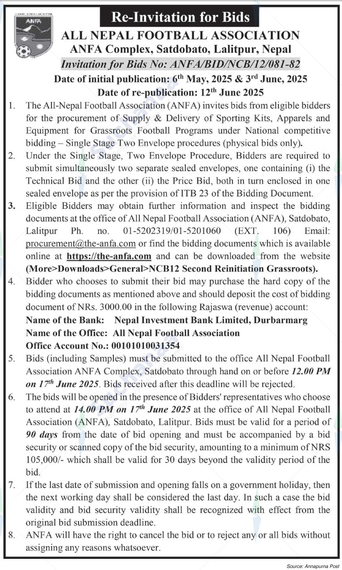 All Nepal Football Association (ANFA)