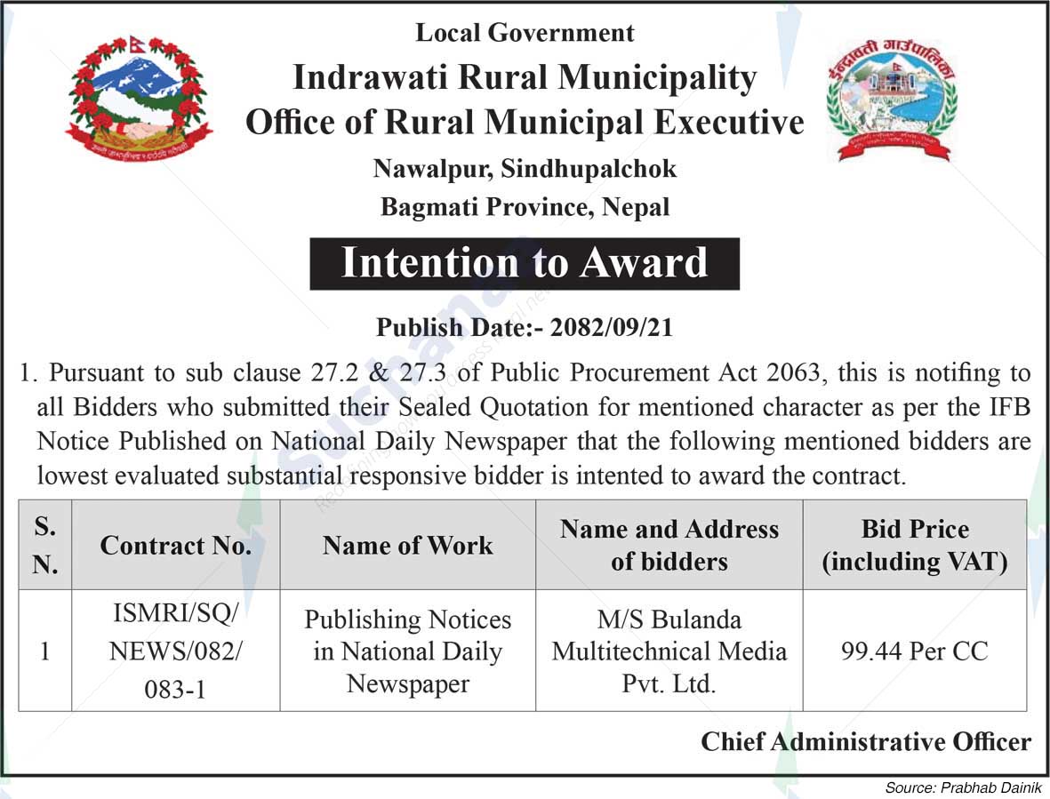 Indrawati Rural Municipality