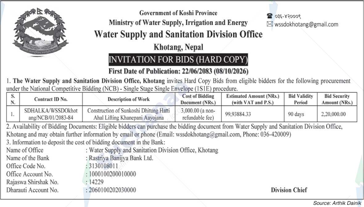 Water Supply and Sanitation Division Office